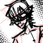 A preview of a sketch of my character Red